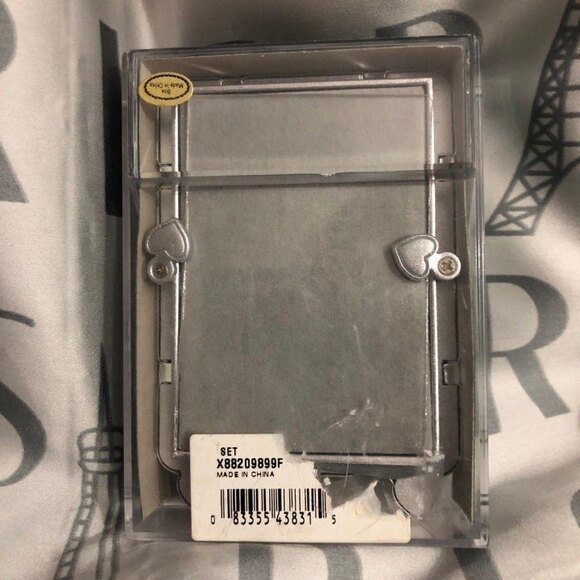 Napier Perfectly Framed Silver Tone Pierced Earring Set NEW - Picture 3 of 5